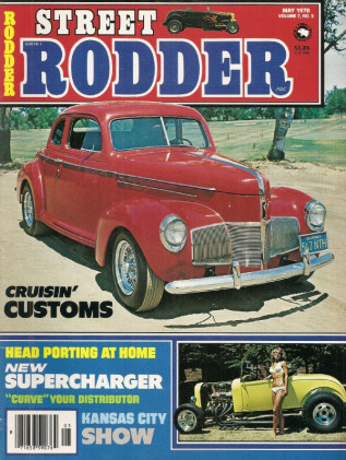 STREET RODDER 1978 MAY - HEAD PORTING AT HOME, MAGNACHARGER, RECURVING